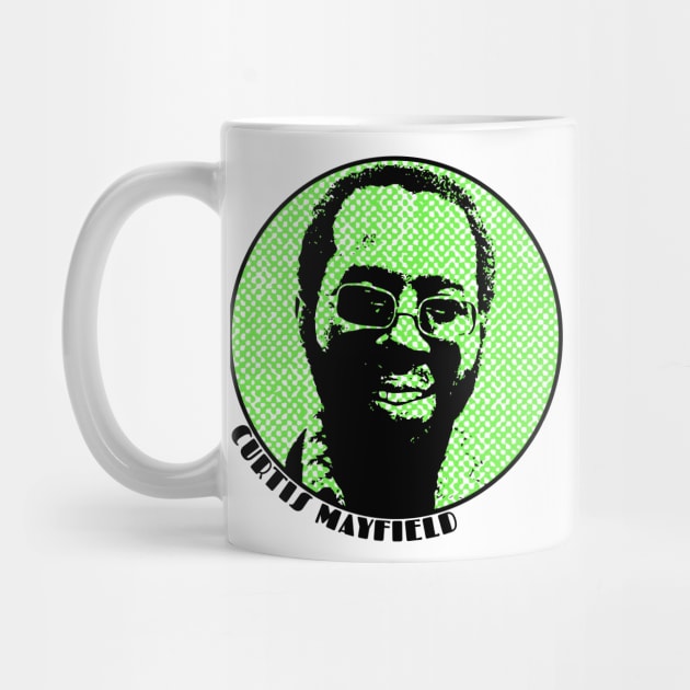 CURTIS MAYFIELD - Funk & Soul Superstar - (Green Print) by RCDBerlin